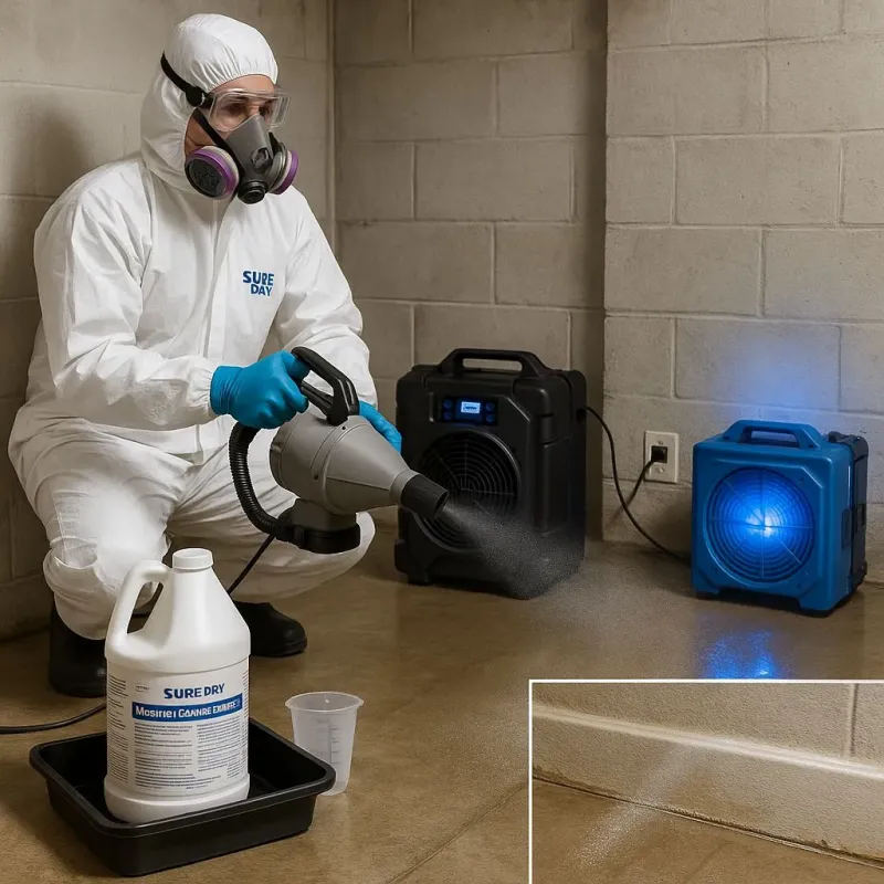 Sanitization and Odor Removal process in Marianna, FL