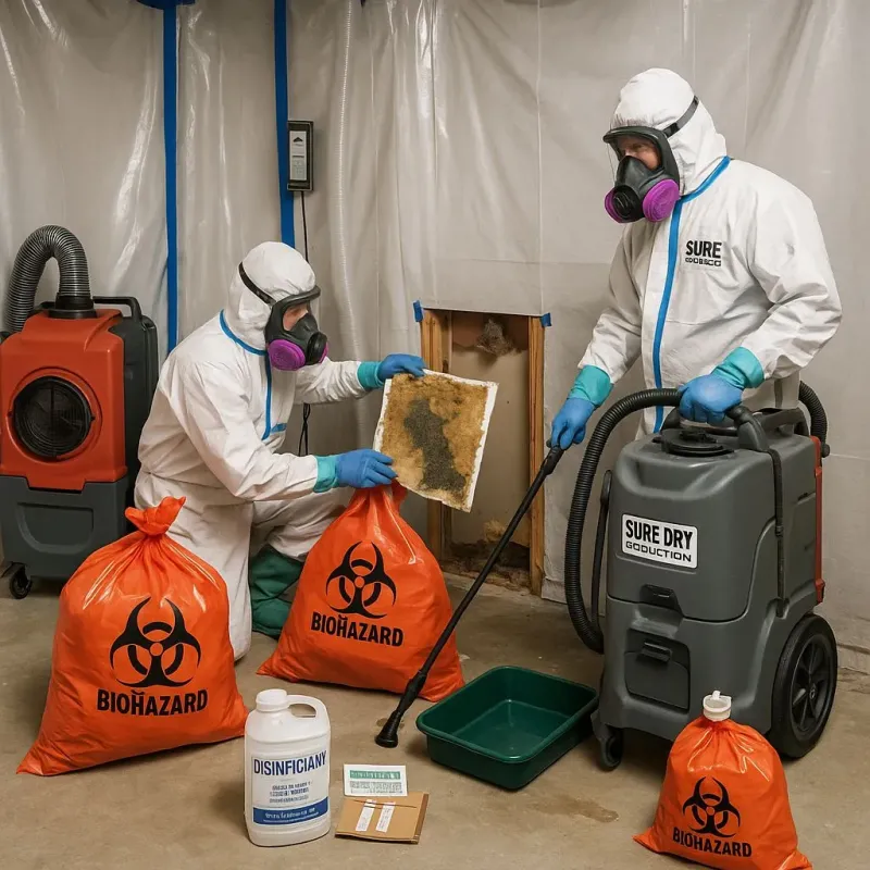 Contaminated Water Handling Protocols process in Marianna, FL